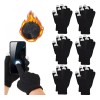 6 Pares Guantes De Lana Tejido Touch Tablet Celular Invierno