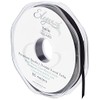 ELEGANZA Double Faced Satin 3mm x 50m Black No.20, 3