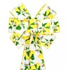CH Lemon Bee Flower 2.5" x 5 yds Wired Ribbon