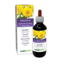 Dandelion (Taraxacum officinale) Roots and Leaves Alcohol-Free Mother Tincture Naturalma | Liquid Extract Drops 120 ml | Food Supplement | Vegan