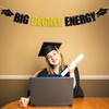 Big Degree Energy Banner, Class of 2024/Congrats Grad, Bachelor/Master Degree
