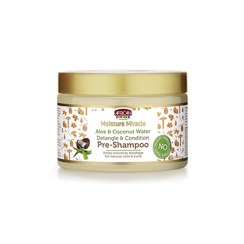 African Pride Moist./Miracle Pre Shampoo 12 oz