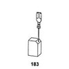 Carbon Brushes for Bosch PWS 700-115 Grinder 5 x 8