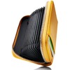 Neese Credit Card Case, Card Holder, Skimming Prevention, Pleated, Large