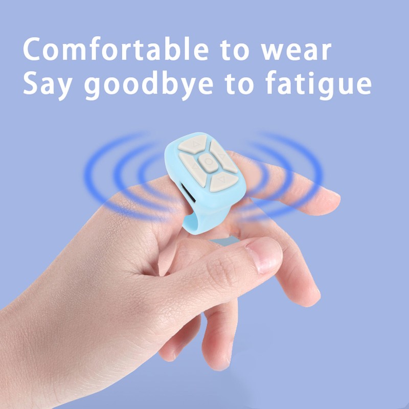 Phone Remote Shutter Multifunctional Remote Control for Smartphone Tablet Turning