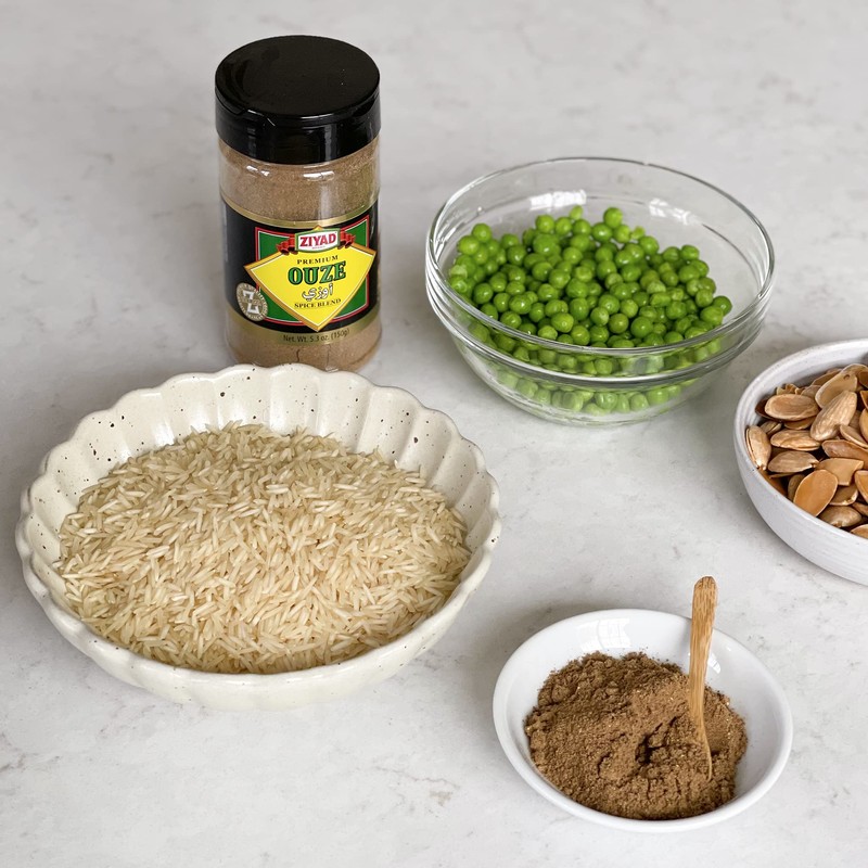 Ziyad Shaker Premium Ouze Spice Blend, Salt-Free, Vegan, Vegetarian, No