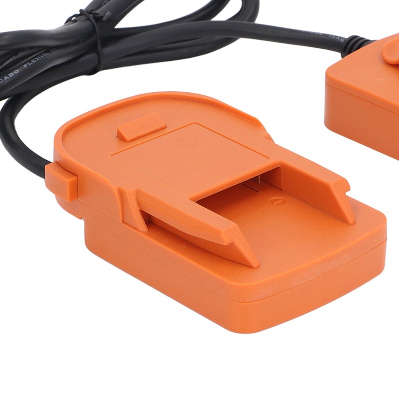 Lithium Battery Adapter Extension Cord Weight Reducer for RIDGID AEG