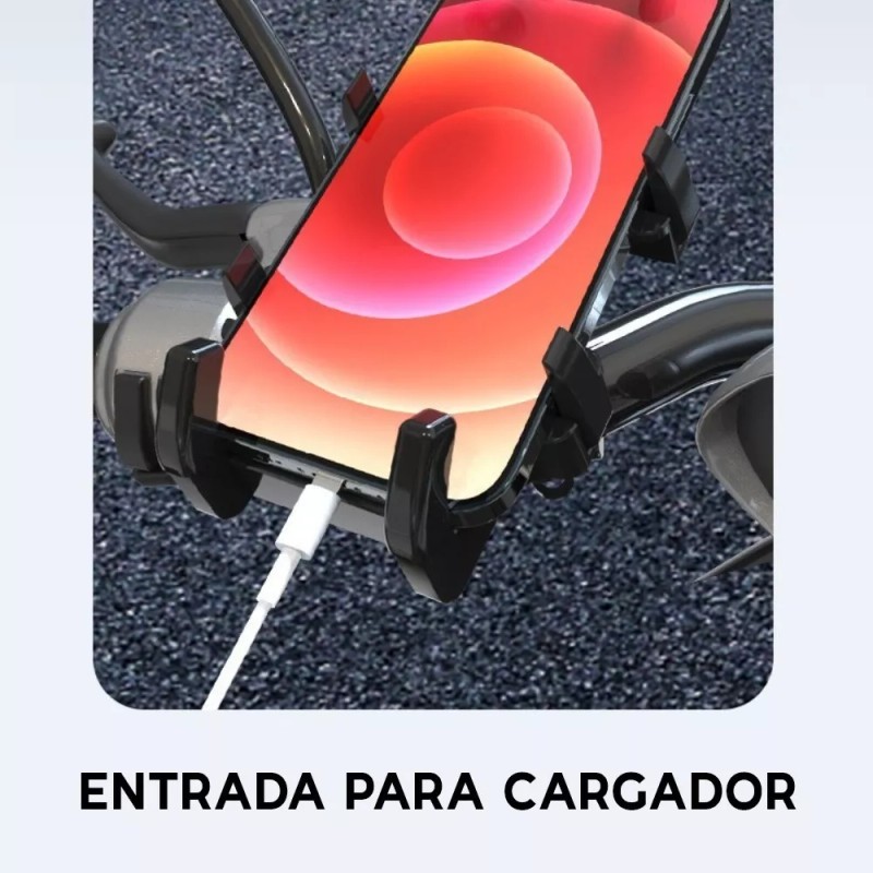 Maíz Soporte Base Porta Celular Bicicleta Moto Universal 360 Gps