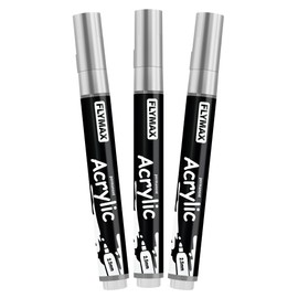 FLYMAX Marker Paint Pen 2.5mm (Silver)