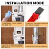 2pcs Self-Stick Instant Cabinet Drawer Handles Pulls | Aluminum Alloy