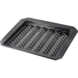 Zenker Grill and Oven Tray Special Cooking 38x33x3 cm in Black, Enamel 38 x 33 x 3 cm