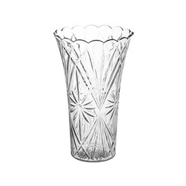 Royal Imports Jarrón de Flores de Acrílico, Centro de Mesa Decorativo para el Hogar o Boda, Plástico Irrompible - 9" de Alto, Apertura de 4" - Transparente