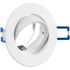 Luminea Recessed Spotlight Sockets: Set of 3 GU10 LED Spotlights