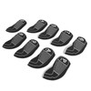9pcs/set Golf Iron Head Covers Set Waterproof Golf Club Head