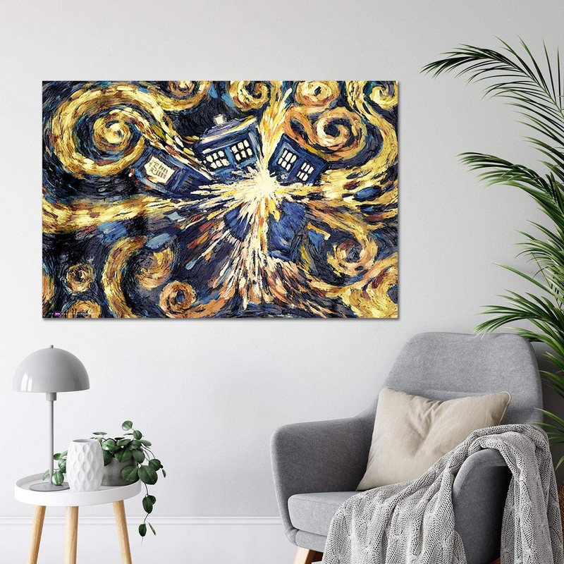 Doctor Who Poster Exploding Tardis (36"x24")