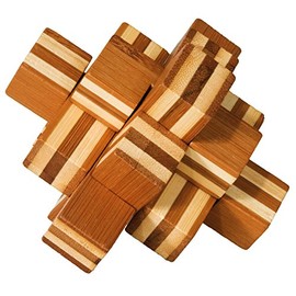 Fridolin 17464 "Bloc 3D Bamboo Puzzle