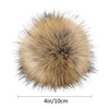 Faux Fur Pompom for Hats and Beanies, Fake Fur Pom