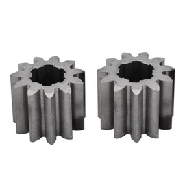 Meckparts 2X Steering Sector Pinion Gear GX20053 Compatible with John Deere Tractors L100 L102 L105 L108 LA100 LA110 LA115 LA120 X110 X115R X120 D130 D140 D150 92H 102 105 107H 145 155C 190C S240