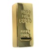 Gold Bar Bank Coin Saving Money Ceramic Novelty Gift