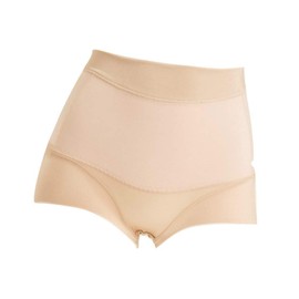 Produced by Yuka Murabushi, Pelvic Belt in Shorts, Set of 2, Same Color, Beige, LL (Hip: 38.2 - 41.3 inches (97 - 105 cm), Korean Cosmetic Face Pack Included, beige