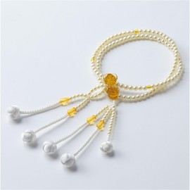 Kongodo / Soka Gakkai / SGI / Women's Prayer Beads (Rose) Colorful Prayer Beads / Prayer Beads / Small / 8 Inches / Plastic (Kisca)