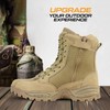 Maelstrom Tactical Combat Boots - Mens Lightweight Full Grain Leather