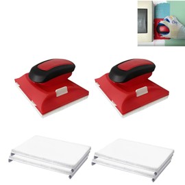 2pcs Paint Edger Tool 6pcs Paint Pads for Walls and Ceilings Paint Edging Tool Painting Tools Achieve Flawless Edges Latex Paint Flat Edger