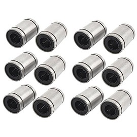 ARCELI 12Pcs LM8UU Linear Bearings for 3D Printer, RepRap Prusa Mendel DIY CNC Motion, Prusa Mendel, Reprap(8mm x 15mm x 24mm)