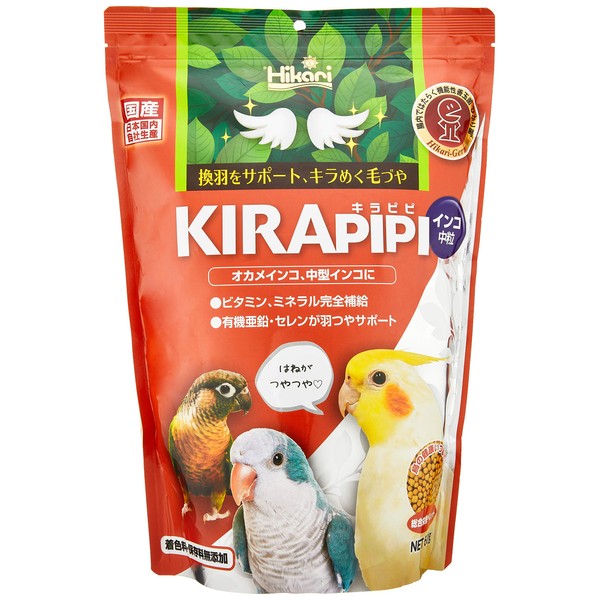 Hikari Kirapipi Parakeet, Medium Grain, 21.3 oz (600 g) x 1