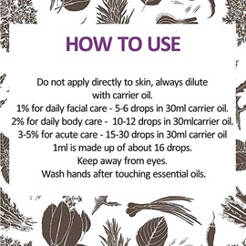 Greenwood Essential Pure Lavender Essential Oil (Lavandula angustifolia) (Made in France) Steam Distilled 5ml (0.16 oz)