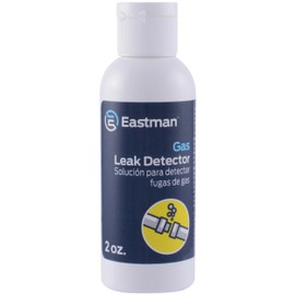 Eastman Gas Leak Detector Solution, 2 oz Bottle, Water-Soluble, Yellow-Tinted, for Natural Gas, LP, Refrigerants, and Oxygen, 65700B