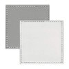 iStyle Square Reversible White and Grey Placemats and Coasters Set