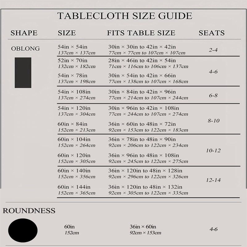 Xirggur Rectangle Waterproof Vinyl Table Cloth, Flannel Backed Tablecloth, Wipeable