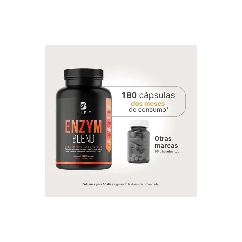 Enzimas Digestivas | 180 Cápsulas