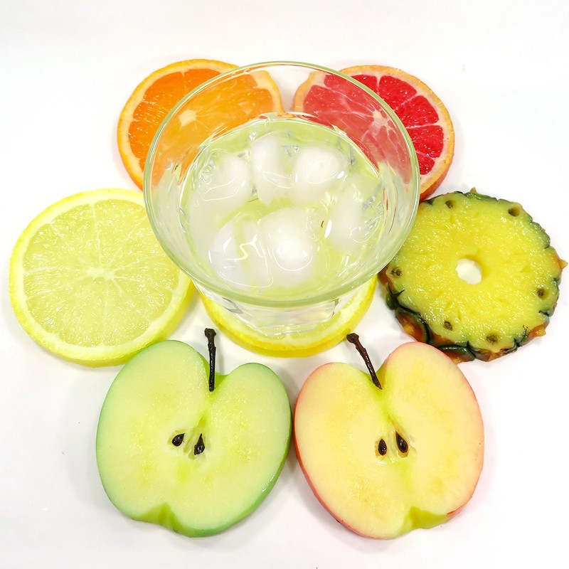 Eat And It Seems Like an Fruit Coasters Orange Small