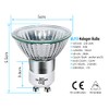 Sarveeta Sarveeta GU10 Halogen Bulbs 50W Dimmable, 220V GU10 Halogen
