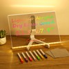 LED Note Board with 7 Colors, 12"x8" Lumiboard Led Drawing