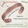 Vicmag Copper Bracelet for Men 9X Strength Magnetic 99% Pure