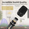 voijump Wireless Microphone, Handheld UHF Dual Metal Cordless Dynamic Mic