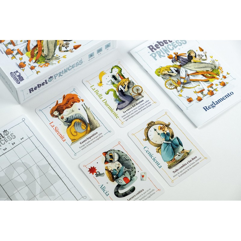 Zombi Paella Rebel Princess Card Game