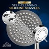 Shower Head With Handheld Combo, 6 Inch High Pressure Rainfall