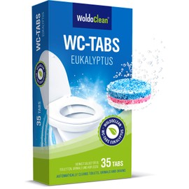 Toilet Tablets 3-Phase Power Formula Eucalyptus Fresh 35 Tabs 25 g Each
