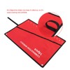Wrench Roll Bag 6-25 Pockets Roll Up Tool Bag Red