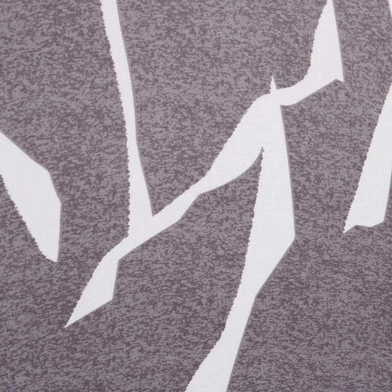 SPRINGOS Universal Chair Cover Stretch Universal Grey/White 38-70 cm