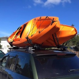 BAK Industries ProRac Universal Kayak, Canoe, Paddle Board, Carrier- for Roof Racks- FGAT875-1