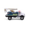 Mighty Fleet Toughest Minis 5" Cherry Picker Toy w/Lights &
