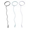 3PCS Eyelash Extension Tweezers Holders Bracelet Silicone Ring Tweezers Protector