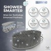 Avilana Silver Edition Exfoliante Corporal Silicón Cepillo Baño Doble Cara