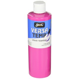 Sax Versatemp Heavy-Bodied Tempera Paint, Magenta, 1 Pint