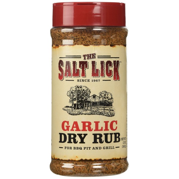 The Salt Lick BBQ Garlic Dry Rub 12 Oz